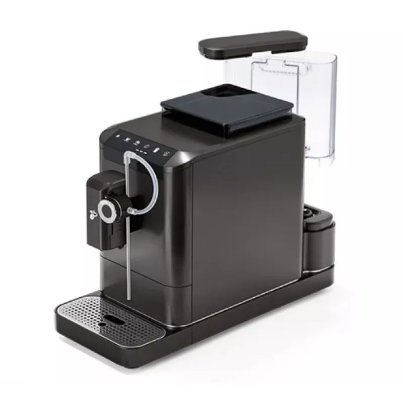 Espresso kafijas automāts Tchibo Esperto2 Milk melns — integrēts piena putotājs, galda virsmas automātiskais espresso kafijas automāts