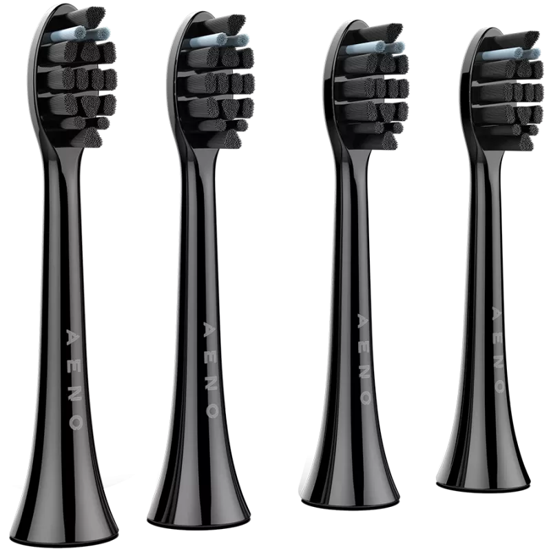 AENO Sonic Electric Toothbrush DB6: Melns, 5 režīmi, bezvadu uzlāde, 46000 apgr./min, 40 dienas bez uzlādes, IPX7