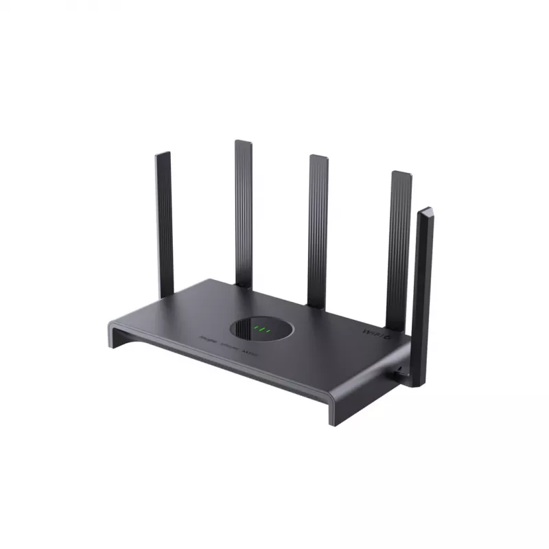 Ruijie Networks RG-EW3000GX PRO bezvadu maršrutētājs Gigabit Ethernet divjoslu (2,4 GHz / 5 GHz) melns