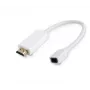 Microconnect HDMMDP video kabeļa adapteris 0,1 m HDMI Type A (Standard) Mini DisplayPort Balts