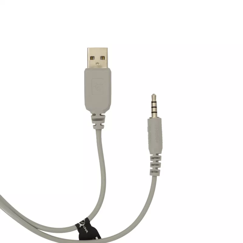 Austiņas White Shark GH-2342 Firefly balta