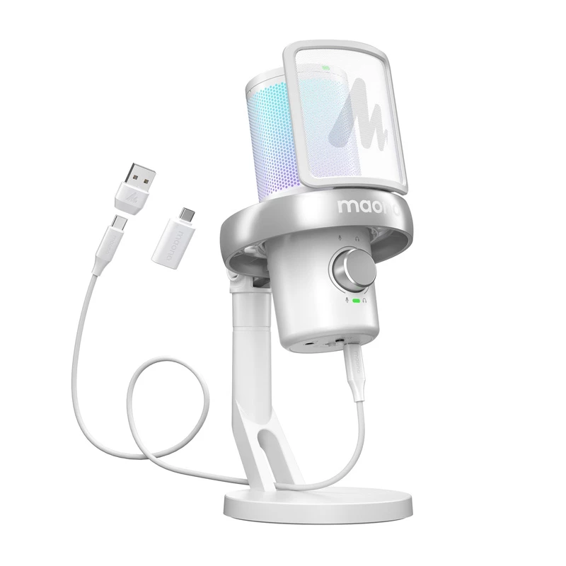 Mikrofons Maono DM40 Pro (balts)
