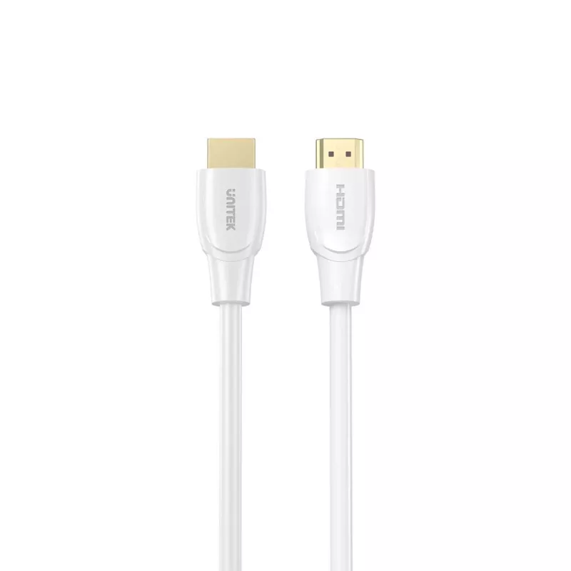 HDMI kabelis 2.0 4K 60Hz balts; C11090AWH03-3M