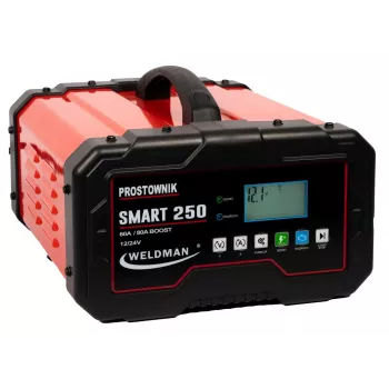 Invertora taisngriezis WELDMAN SMART 250 — metināšanas invertors 12V/24V sistēmām