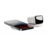 Iekštelpu 2-in-1 bezvadu lādētājs native union Voyage 2-In-1 Wireless Charger Sandstone USB viedtālruņu saderība gaiši pelēks