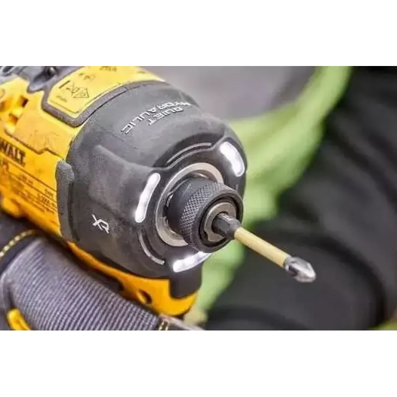 Skrūvgriezis DeWalt DCF870N-XJ, bezvada 18 V Li-Ion, 56 N·m griezes moments, 1/4 collu patrona, pistoles rokturis