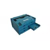Makita MAKSTOR 3.6 Sīkdaļu kaste Melna, Zila