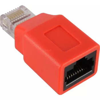 Wentronic Goobay CAT 5e RJ45 savienotājs/savienojums, krustojums — līdz 100 MHz tīkliem (68912)