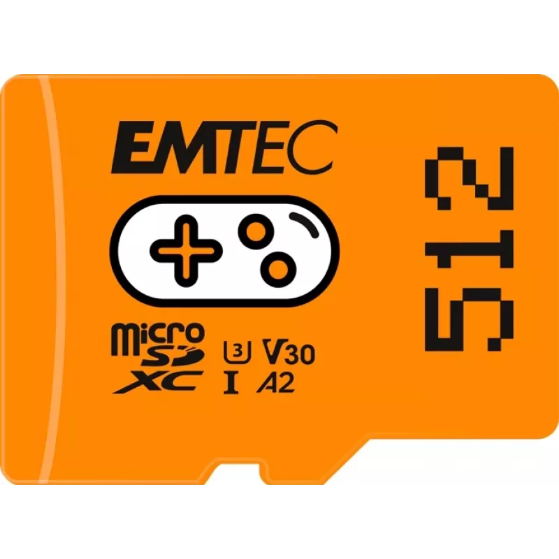 MicroSDXC atmiņas karte Emtec Gaming 512 GB