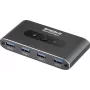 SpeaKa Professional 2 portu USB 3.2 Gen 1 slēdzis (USB 3.0) pelēks (SP-13712096)