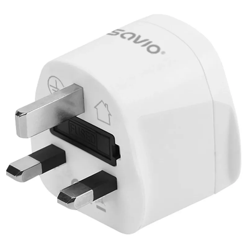 Savio AP-05 strāvas adapteris iekštelpām 2500 W balts