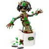 LEGO Marvel Dejojošais Groot būvējama animēta rotaļlieta darbības figūra Galaktikas sargi tēls bērnu ar roku darbināms interaktīvs rotaļu komplekts supervaronis
