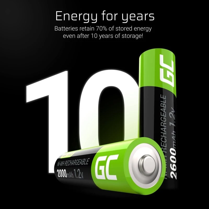 Ni-Mh akumulatori AA R6 2600mAh x16