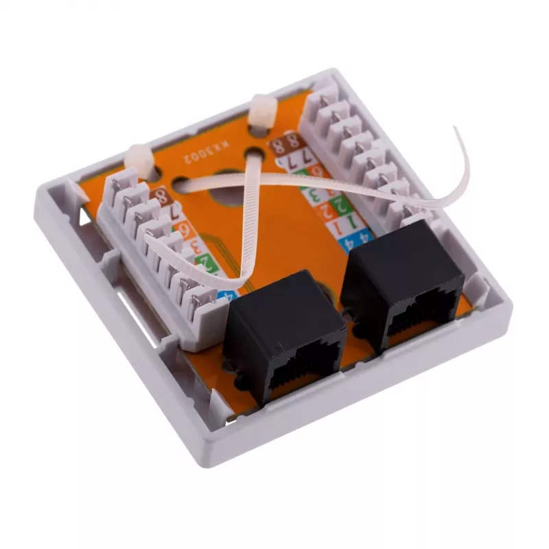 Alantec GN011 tīkla sadales kārba Cat6 balta
