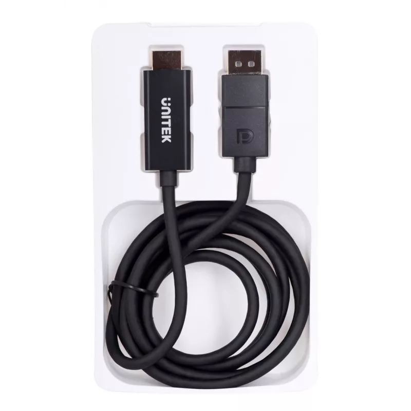 UNITEK KABELIS DisplayPort 1.2, HDMI, 4K@60Hz, 1,8 m, V1608A