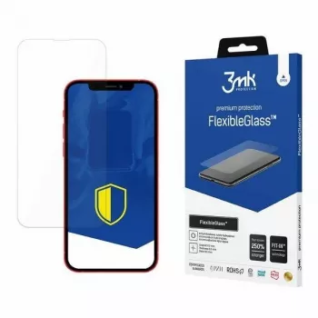 Aizsargplēve iPhone 13 un 13 Pro 3mk Flexible Glass, 7H cietība, pret skrāpējumiem, nelaužama