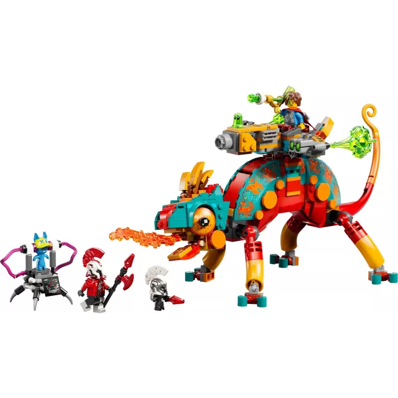 LEGO 71492 Dreamzz Mateo uguns kameloņa rotaļu komplekts, konstruktora modelis iztēles pilnai būvēšanai