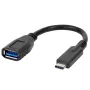 USB kabelis OWC OWCTCCADPU3 0,14 m USB 3.2 Gen 1 USB C USB A melns