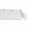 Plaukts statīvam Extralink Extralink Shelf 1U 250mm pelēka 19 inch