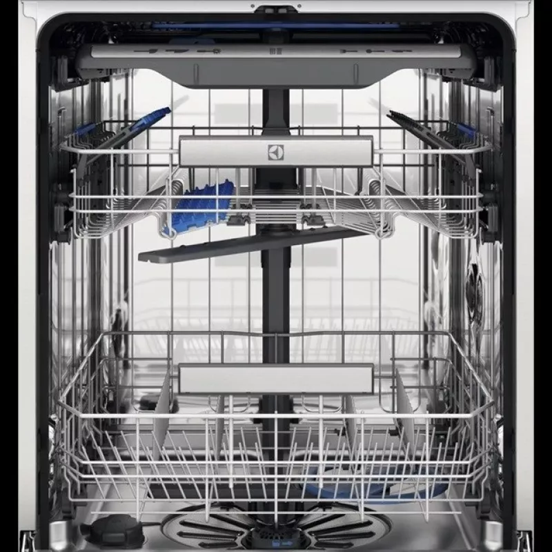 Iebūvējamā trauku mazgājamā mašīna Electrolux EEG88520W — pilnizmēra 60 cm, 13 komplekti, 42 dB, AirDry, 8 programmas