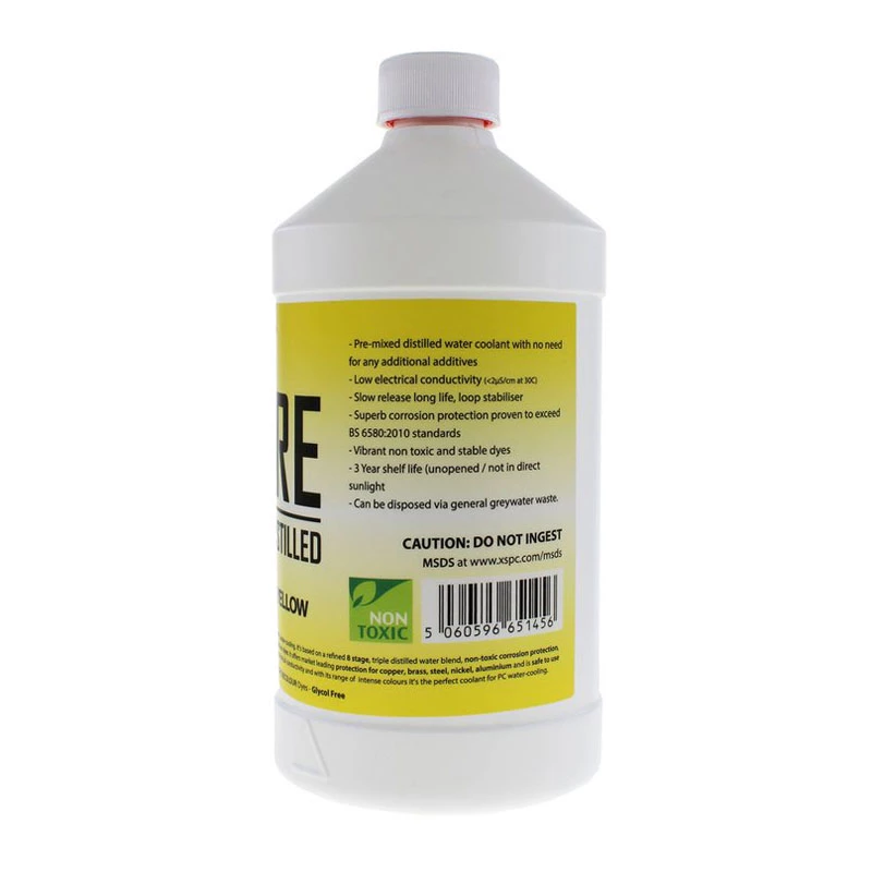 XSPC Pure Coolant, 1 Litrs - gelb, UV