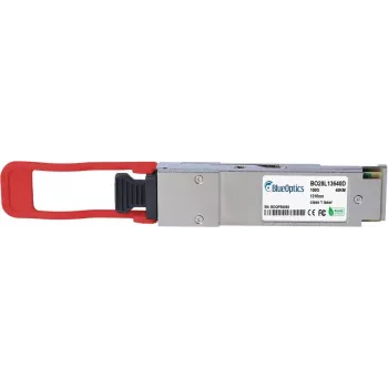Raiduztvērējs BlueOptics QSFP28 100GBASE-ER4 Singlemode LC-Duplex, 4×1296–1309nm WDM, 40 km, DDM, 0–70°C
