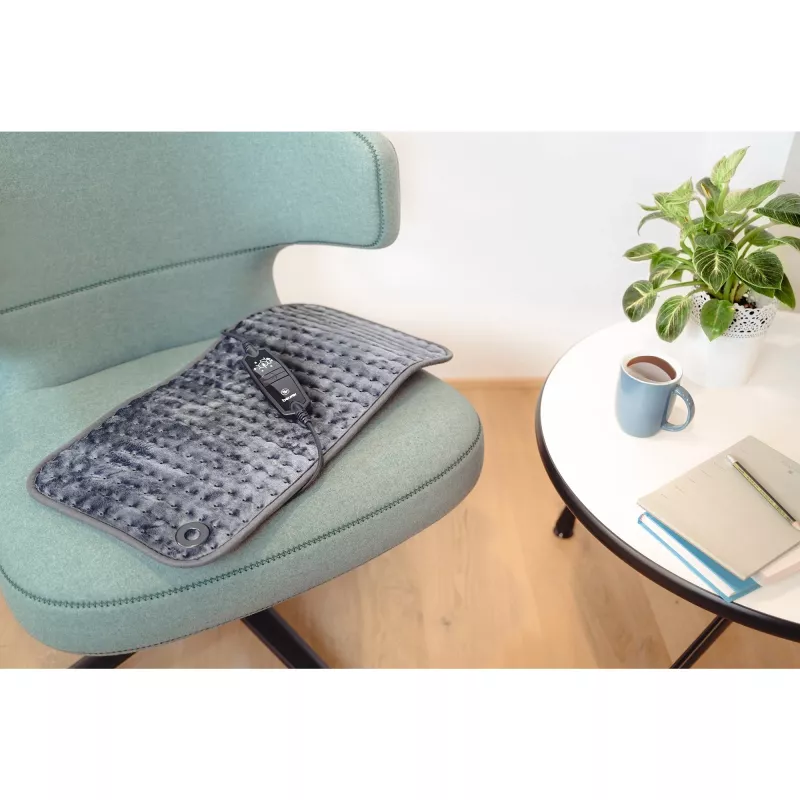 Beurer HK 123 XXL Cosy Grey Green Planet sildīšanas paliktnis 60x30cm 6 līmeņi automātiska izslēgšanās