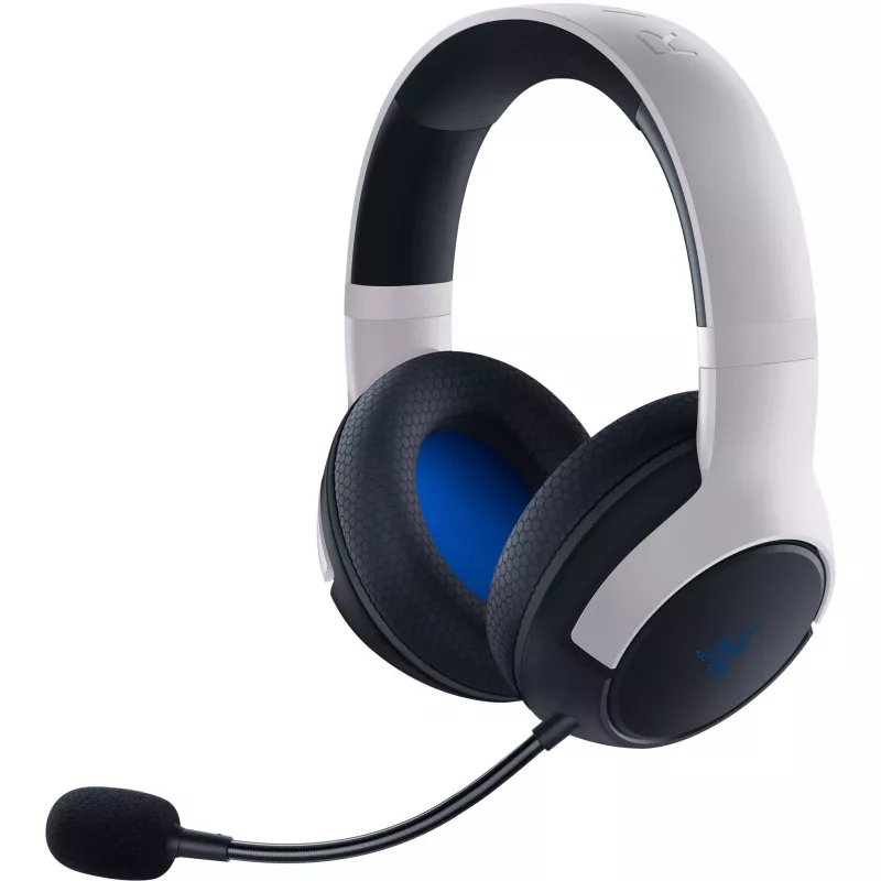 Razer Kaira HyperSpeed austiņas Bezvadu galvas saite Spēļu USB Type-C Bluetooth Balts, Melns