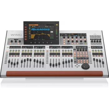 Behringer WING audio mikseris 48 kanāli 10 - 20000 Hz Sudraba