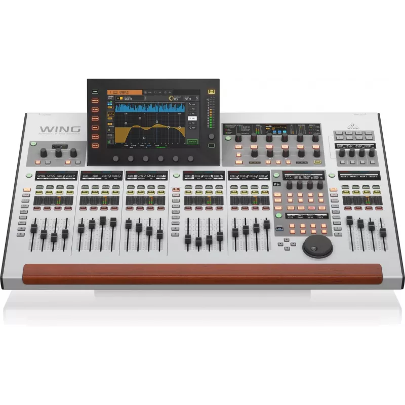 Behringer WING audio mikseris 48 kanāli 10 - 20000 Hz Sudraba