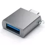 Satechi USB-C adapteris uz USB 3.0 Space Gray – cēls dizains un augsta kvalitāte – kompakts dizains – – – (179979)