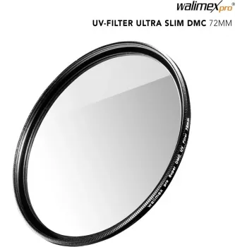 UV filtrs walimex pro plāns Super DMC 72mm — plāns UV aizsargfiltrs 72 mm
