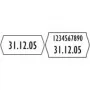 Avery - Balta - 26 x 16 mm 1200 uzlīmju Cenu uzlīmes