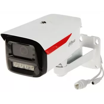 IP kamera DAHUA IPC-HFW2249M-S-LED-0360B ar LED apgaismojumu, tīkla videonovērošana