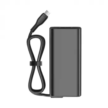 Origin Storage 65WUSB-C-BTI-EU Barošanas avots un sprieguma pārveidotājs Universāls 65 W Melns (65WUSB-C-BTI-EU)