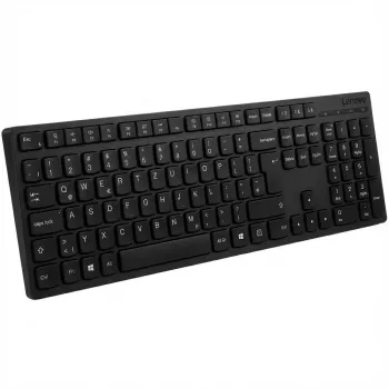 Lenovo Professional - Tastatūra - pilna izmēra - Bezvadu - 2,4 GHz, Bluetooth - QWERTZ - Vācu - Pelēka - brūnā kastē (4Y41R64517)