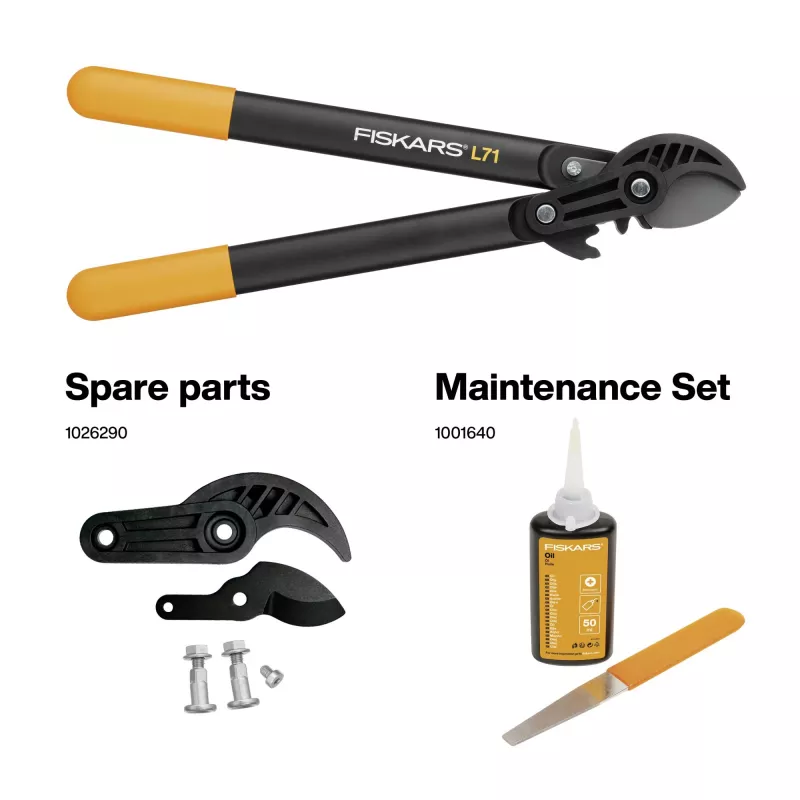 Rezerves asmens Fiskars PowerGear L71 (MPN 1026290) – maiņas griezējasmens