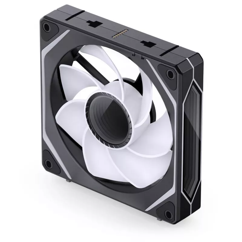 120 mm ARGB korpusa ventilatoru komplekts Jonsbo ZL-120BR 3 gab. iepakojumā ar atgriezenisku apgaismojumu