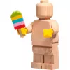 LEGO koka minifigūra, dekorācija no koka