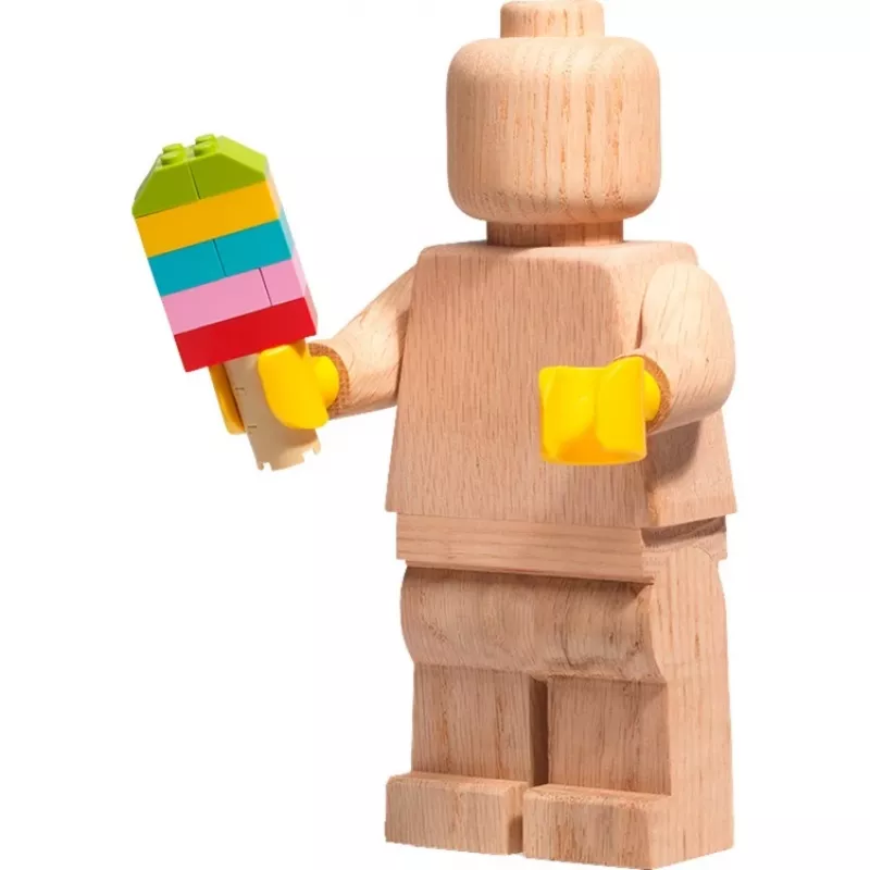 LEGO koka minifigūra, dekorācija no koka