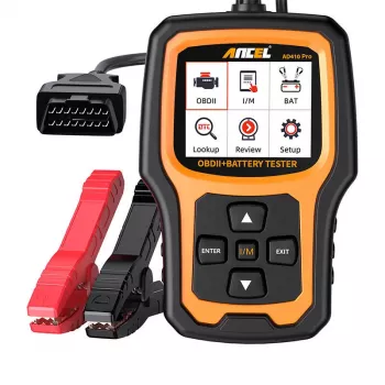 2in1 diagnostikas skeneris OBD2 un akumulatoru testeris Ancel AD410 PRO