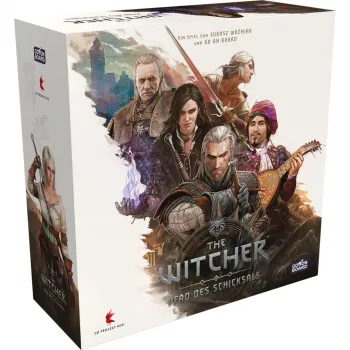 Galda spēle Asmodee The Witcher: Pfad des Schicksals Deluxe Edition – galda lomu/stratēģijas spēle