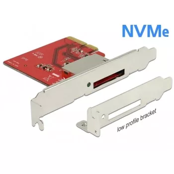 DeLOCK PCI Express > 1x ārējais CFexpress slots - karšu lasītājs (CF) - PCI Express x4 3.0 (91748)