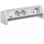 Strāvas sadalītājs Bachmann DESK 2xUTE modelis 902.0298 — galda strāvas sadale ar 2 UTE ligzdām