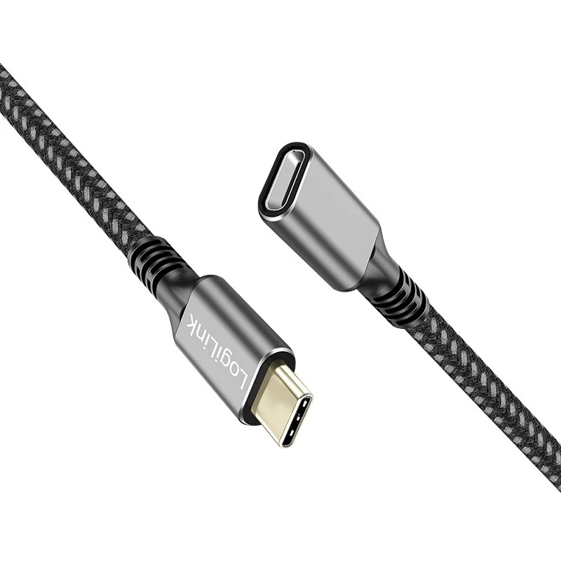USB 3.2 Gen2 Type-C uz USB-C/F, PD, 1m