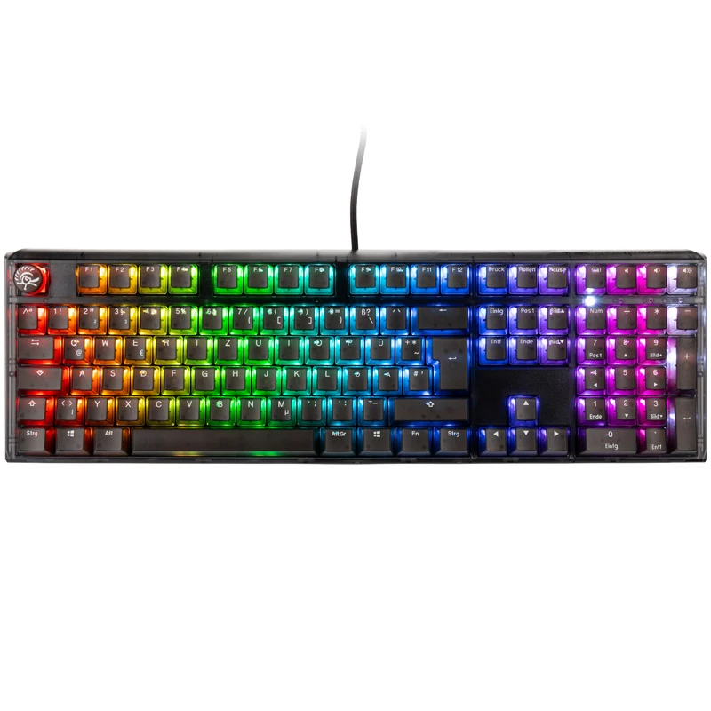 Ducky One 3 tastatūra, spēļu, USB, melna