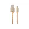 USB 2.0 kabelis GEMBIRD CCB-mUSB2B-AMBM-6 — USB A uz Micro-USB B, 1,8 m, zelts