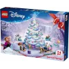 LEGO Disney Frozen Adventes kalendāra 2025 konstrukciju rotaļlieta, komplekts 43273 — 231 detaļa, 4 minifigūriņas, vecumam 5+