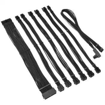 Kabeļa pagarināšanas komplekts Kolink Core Pro COREPRO-EK-12VT2-BLK 12V 2x6 kontaktu, melns