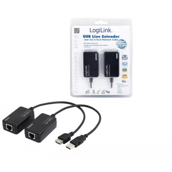 LogiLink® UA0021D līnijas pagarinātājs USB caur CAT5/6 līdz 60m